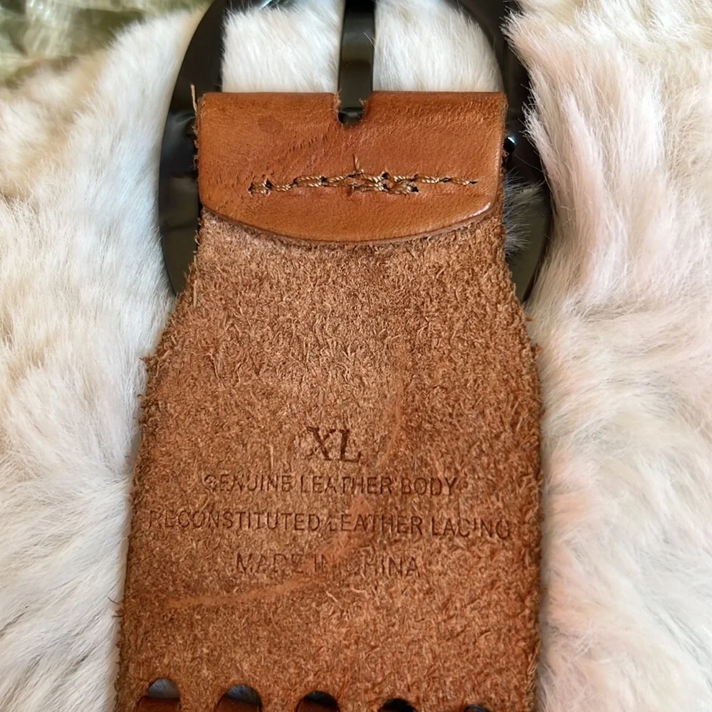 Leather belt - Picture 2 of 6